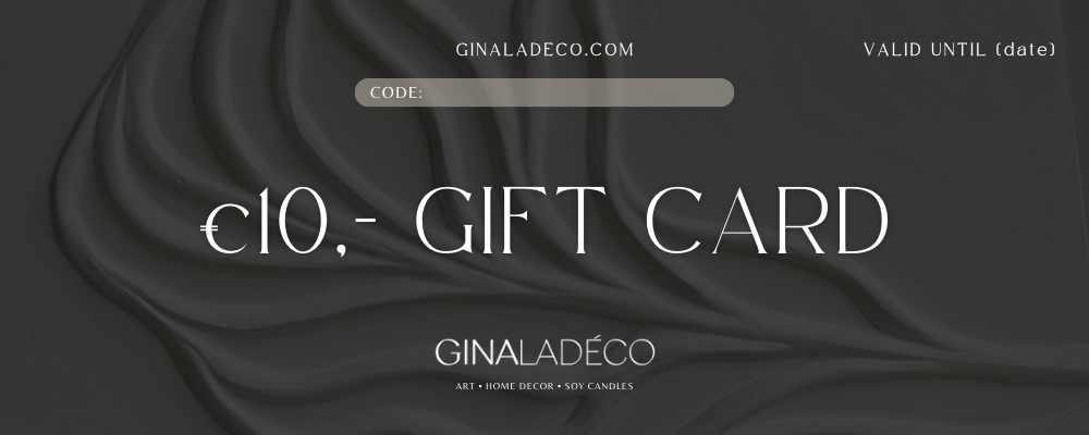 GINALADÉCO GIFT CARD