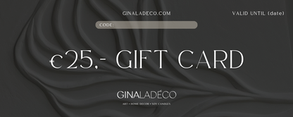 GINALADÉCO GIFT CARD