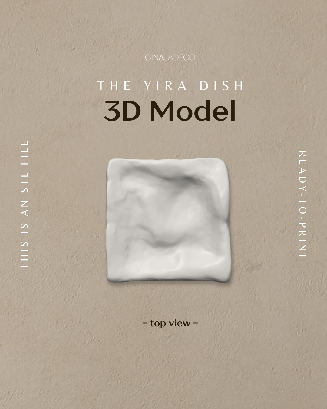 The Yira Dish - 3D Model (STL File)