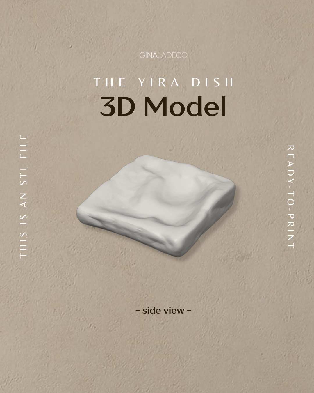 The Yira Dish - 3D Model (STL File)