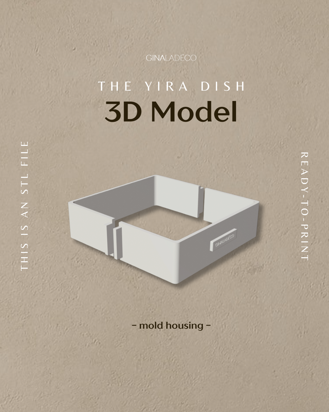 The Yira Dish - 3D Model (STL File)