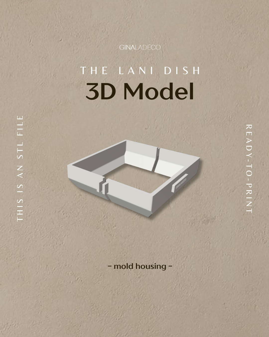 The Lani Dish - 3D Model (STL File)