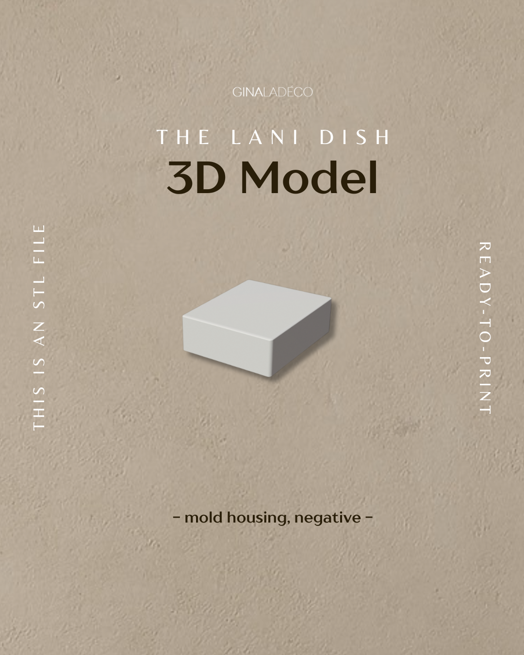 The Lani Dish - 3D Model (STL File)