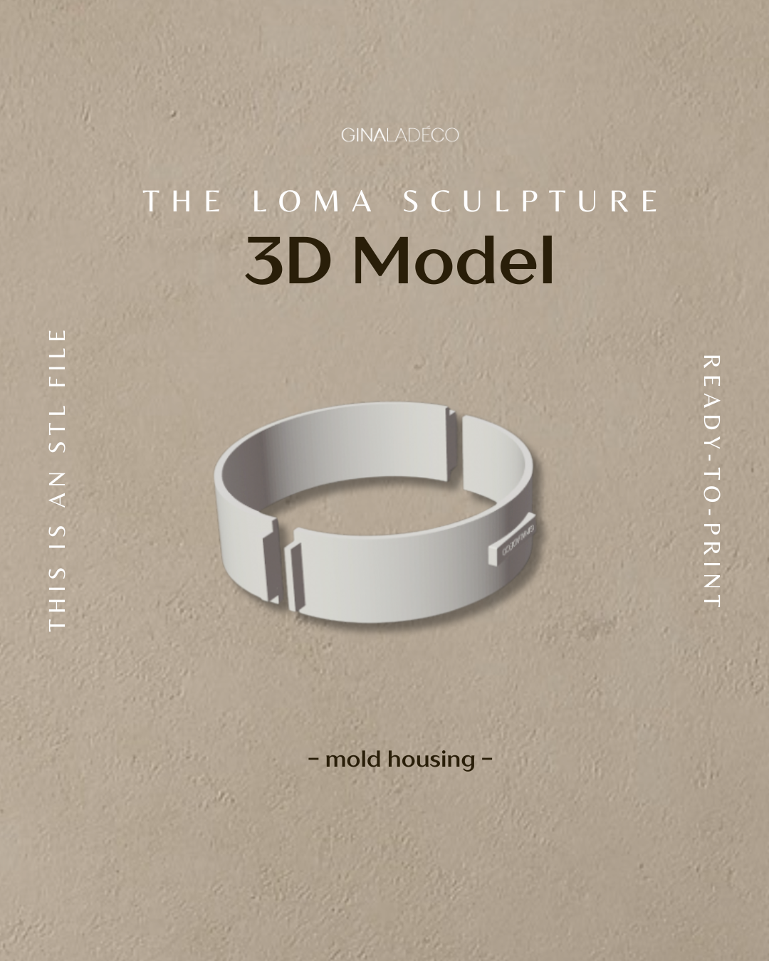 The Loma Sculpture - 3D Model (STL File)