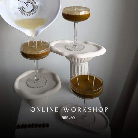 (Replay) 120 min - Online Workshop CANDLE MAKING (Access till February 16th)