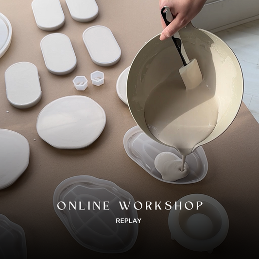 (Replay) 75 min - Online Workshop JESMONITE (Access till February 12th)