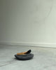 hand-poured micro concrete palo santo dish, modern stone-look finish, minimalist decor for palo santo burning, functional and sculptural home decor, almond beige color, elevated rest for palo santo stick, eco-friendly concrete dish, unique incense holder, contemporary decor for living room or meditation space, high-quality concrete home accessory, handmade dish for spiritual practices, versatile decorative object, premium concrete art piece, stylish and functional gift for wellness lovers, ginaladeco
